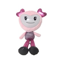 Brightlings Spinmaster Interactive Singing &amp; Talking Plush Pink Doll 14.5&quot; - £20.51 GBP