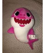 Pinkfong Singing Baby Shark Pink Mommy Shark 10&quot; Plush Stuffed Animal - £6.96 GBP