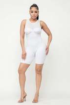 White Poinetlle Stitch Romper - $25.00