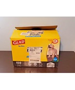 Glad For Pets Activated Carbon Dog 23&quot; x 23&quot; 126 Count Training Pads PSJ - £23.31 GBP