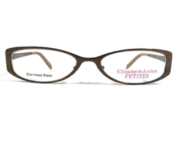 Elizabeth Arden EAPT-61-1 Eyeglasses Frames Brown Round Full Rim 51-17-135 - $27.87