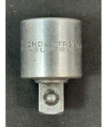 RARE Indestro Super Socket # 492 Adapter 1/2&quot; to 3/8&quot; - $9.00 CAD