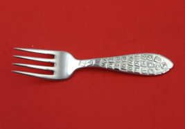 Alphabet by Rogers Sterling Silver Baby Fork 4 1/4&quot; - £53.66 GBP