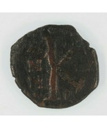 Byzantine 1/2 Follis // Emperor Maurice of the Eastern Roman Empire // T... - $74.47 CAD