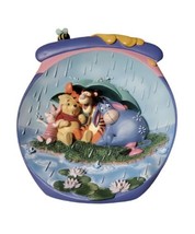 3D Winnie the Pooh Bradford Exchange Plate &quot;It’s Just a Small Piece of Weather” - £15.46 GBP