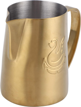 Milk Frothing Pitcher, 20 Oz Coffee Milk Latte Art Frothing Cup, 304 Stainless S - £28.74 GBP
