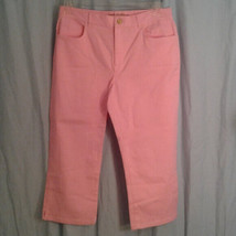 Lauren Jeans Company 8 pink denim Capris Capri Pants - $18.00