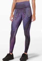 SEAWHEEZE 2020 LULULEMON WUNDER UNDER TIGHT 28”~ FAST LANE PURPLE~6~ RARE - £127.48 GBP