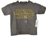 Mad Engine Kids 2T Star Wars Outline Charcoal T-Shirt New - $11.98