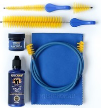 Musicnomad 6 Pc. Premium Trumpet (Cornet) Cleaning &amp; Care Kit With Extra... - $39.92
