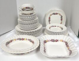 OLD Copeland Spode Rose Briar Basket Weave Rim - $5.45+