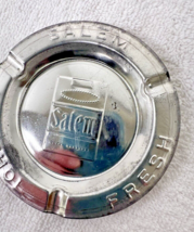 Vintage Salem Menthol Fresh Cigarette Pressed Tin Advertising Ashtray 3 ... - $9.41