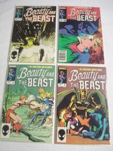 Beauty and the Beast #1, #2, #3, #4 Complete Series Fine- Marvel Comics 1984-85 - £7.29 GBP