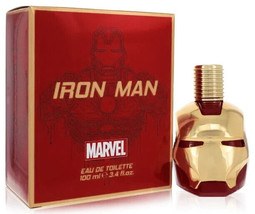 Iron Man 3.4 fl oz Eau De Toilette Spray By Marvel for Boys New In Box Sealed - £8.54 GBP