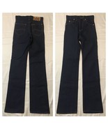 Vintage Lee Jeans Talon 42 Zipper Big E Rivets 25x33 Near Mint Union Made - £48.48 GBP