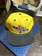 VTG Pennzoil Racing Strapback Hat - embroidered Cap K-Products Made in USA - $19.79