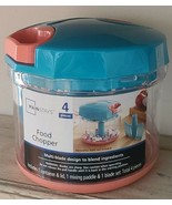 Mainstays ~ 4 Piece ~ &quot;Pull&quot; ~ Food Chopper Container ~ Lid ~ Paddle ~ B... - $30.48 CAD