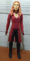 Marvel Avengers Infinity War Scarlet Witch Titan Hero Series Power 12&quot; WANDA - $19.75