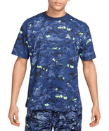 Nike Men&#39;s ACG LeafCutter Dri-FIT T-Shirt HJ0794-410 Blue Size Large Loo... - €34,73 EUR