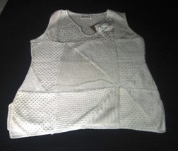 White sleeveless shirt, ecological Pima Cott    - $57.08 CAD