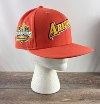 Arizona Diamondbacks Baseball Hat New Era 59Fifty 20th Anniv. Orange Size 7 1/8 - $39.59