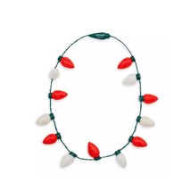 Theme Park Disney Light-up Christmas Bulb Mickey Icon Necklace, One Size... - $8.90