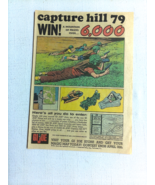 1967 Color Ad G. I. Joe Capture Hill 79, Hassenfeld Bros., Pawtucket, R. I. - $8.99