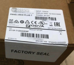 ALLEN BRADLEY 2711P-T12W22D9P 2711PT12W22D9P PanelView Plus 7 Graphic Te... - $2,750.00