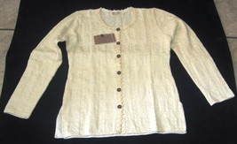 White longsleeve crew neck shirt, ecological pyma cotton   - $62.42 CAD