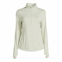 Avia™ ~ XS (0-2) ~ Mint Garden ~ 1/4 Zip ~ Pullover ~ Heather ~ Lightweight Top - £17.93 GBP