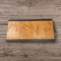 Handcrafted Cutting Board 9x18 Cherry and Walnut Sleek Modern Rustic Kit... - $1,012.14 MXN