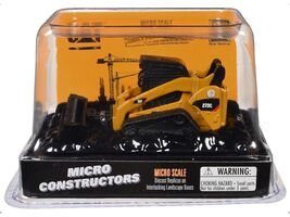 Caterpillar 272C Compact Track Loader with Broom Yellow - $24.75