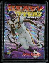 Vintage 1998 Topps Heavy Hitters Holo Football Card #18 John Randle Vikings - £7.84 GBP