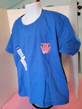 Clefairy Pokemon Youth Small Short sleeve Tshirt Blue. Must see. NWT - £11.18 GBP