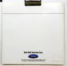1990	Ford Taurus Advertising	Dealer Sales Brochure 4610 - $7.43
