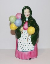 Vintage Rare Coalport England Balloon Seller 5 1/2&quot; Figurine - £104.45 GBP