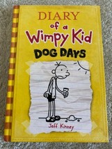 Diary of a Wimpy Kid: Dog Days by Jeff Kinney Hardcover Kids Book - £5.10 GBP