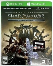 NEW Middle Earth Shadow of War Mithril Edition Video GAME ONLY Xbox One Win10 - £23.63 GBP
