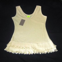 White sleeveless crew shirt, ecological pyma cotton   - $57.77 CAD