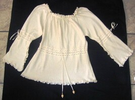 White longsleeve shirt, ecological pyma cotton    - $57.08 CAD