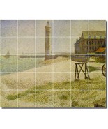 Georges Seurat Waterfront Painting Ceramic Tile Mural BTZ08333 - €260,25 EUR+