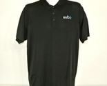 SILICON VALLEY BANK SVB Employee Uniform Polo Shirt Black Size M Medium NEW - $25.49