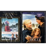 2 Hallmark Christmas DVDS- Christmas with Holly + November Christmas  BR... - £11.73 GBP