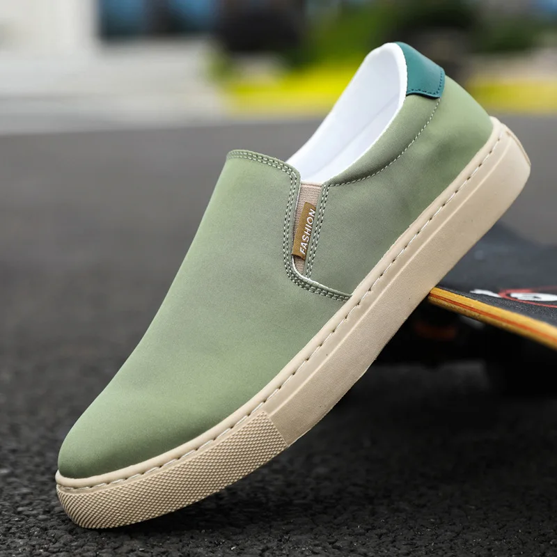Ion men canvas shoes espadrilles men casual slip on breathable loafers men flats casual thumb200