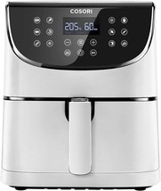 COSORI Oil-Free Fryer 5.5 L, Hot Air Fryer 11 Programs,100 Recipes,1700 ... - £360.19 GBP