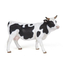 Papo Black And White Cow Animal Figure 51148 NEW IN STOCK - $42.99
