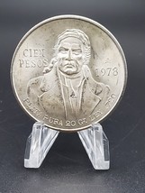 SILVER COIN MEXICO 100 Pesos 1978   Morelos Km# 483.2  Silver 0.720 ~~ - £19.46 GBP