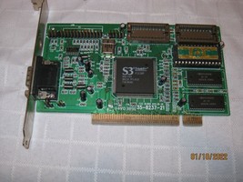 Aristo S3 86C765 Trio 64V+ 1MB 35-8237-21 VGA Video PCI Card  - £23.46 GBP