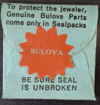 NOS NEW Genuine Bulova Cal. 7ASC - 16C Female Winding Stem - Vintage Wat... - $12.86