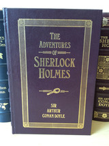 The Adventures of Sherlock Holmes by Sir Arthur Conan Doyle, leatherbound - £29.50 GBP